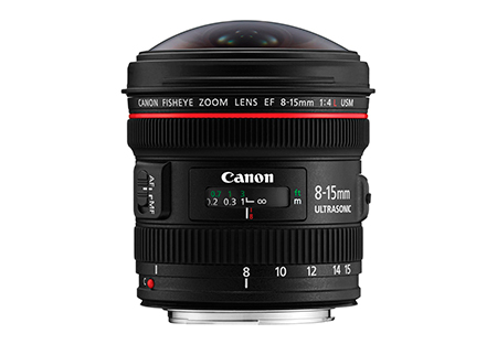 Canon 8-15mm F4L Fisheye